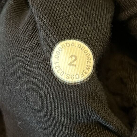 Lululemon Rippled Full Zip Jacket Black Size 2 - Picture 8 of 10